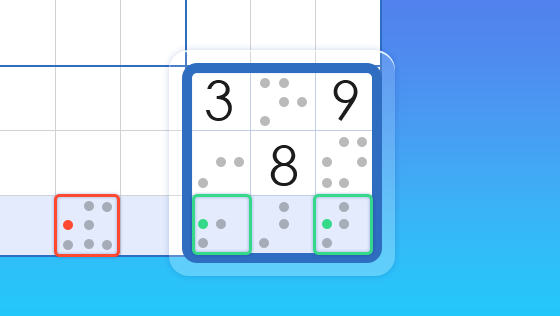swordfish pattern sudoku